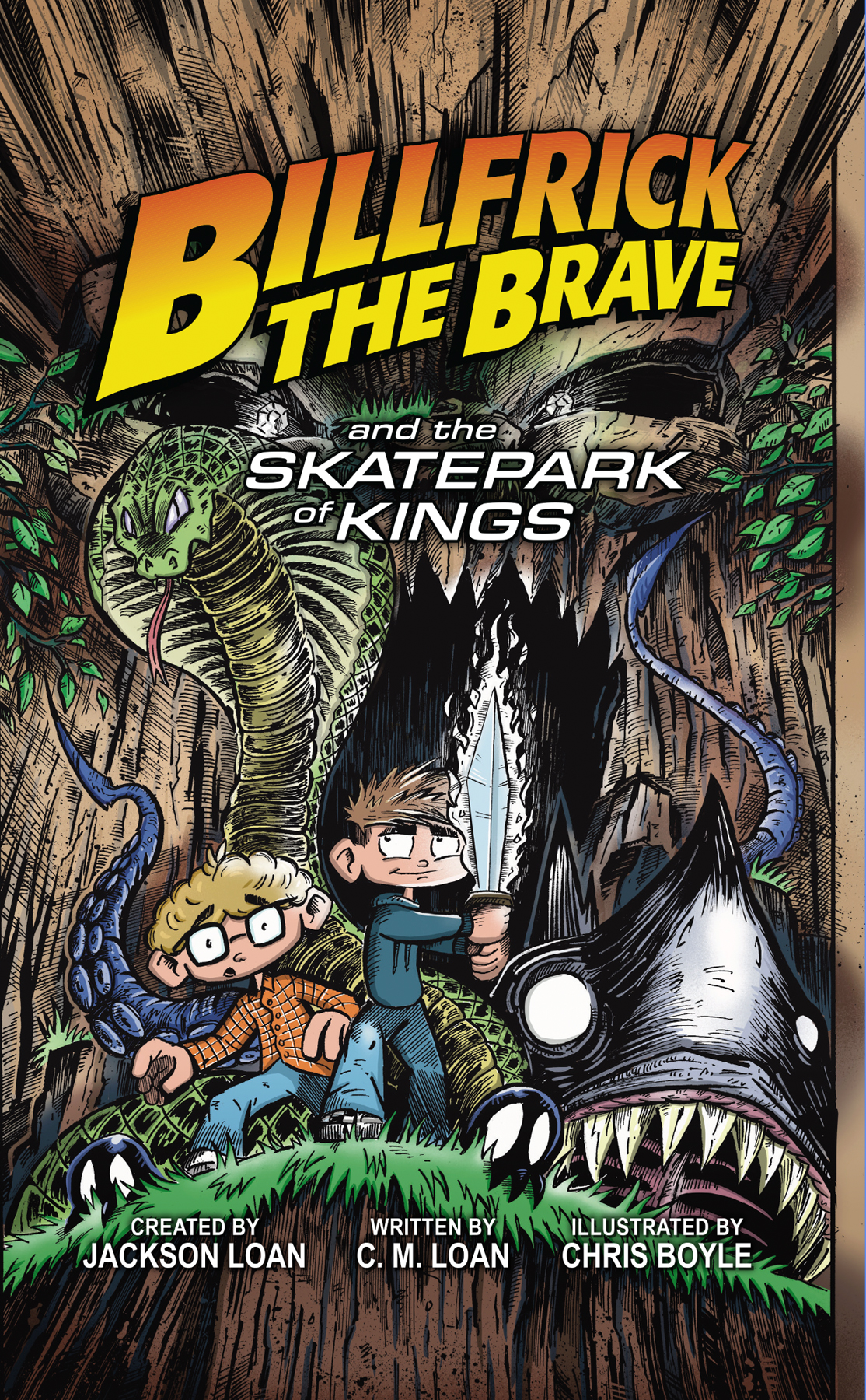 billfrick the brave andthe skatepark of kings book cover